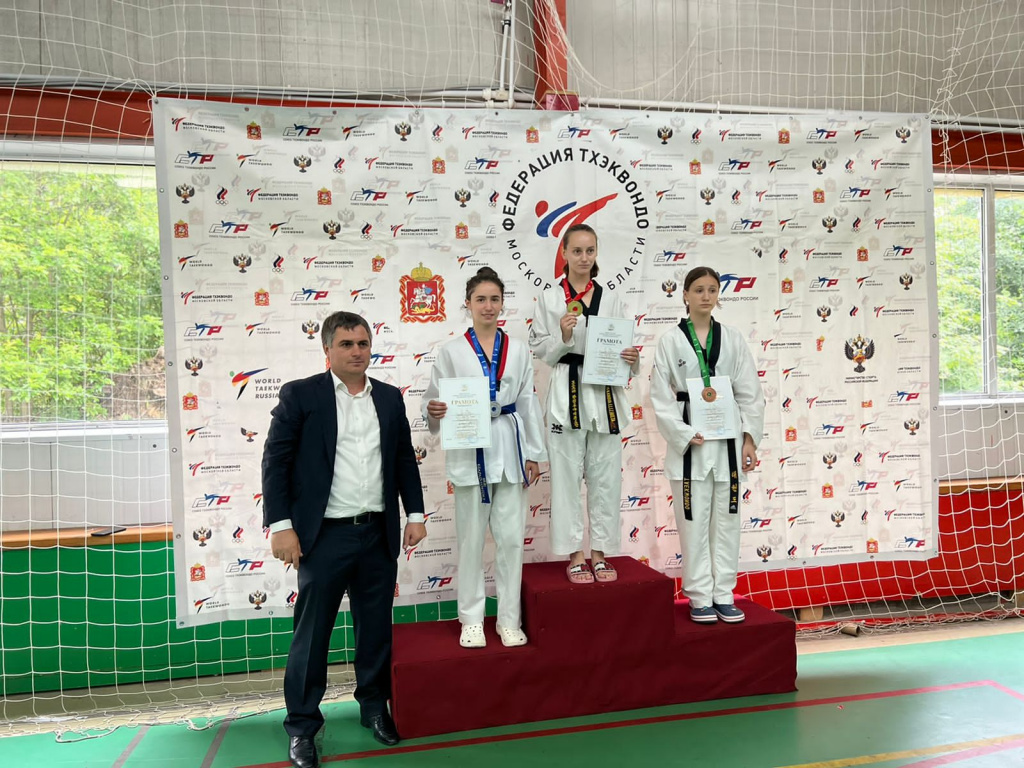 Победители и призеры Чемпионата московской области по тхэквондо ВТ 2022