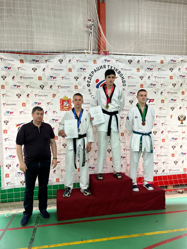 Победители и призеры Чемпионата московской области по тхэквондо ВТ 2022