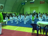 Аттестация на цветные пояса спортсменов СРБИ "Запад-Восток"