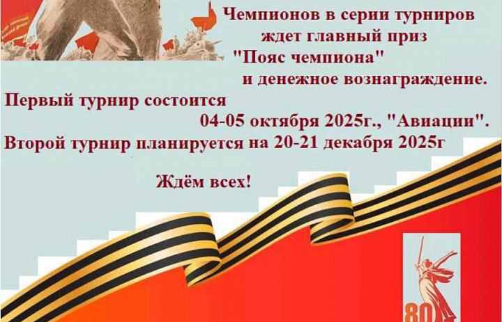 Открытый Турнир и Фестиваль по тхэквондо ВТ, посвященные 80-летию великой Победы «Авиация» 2025